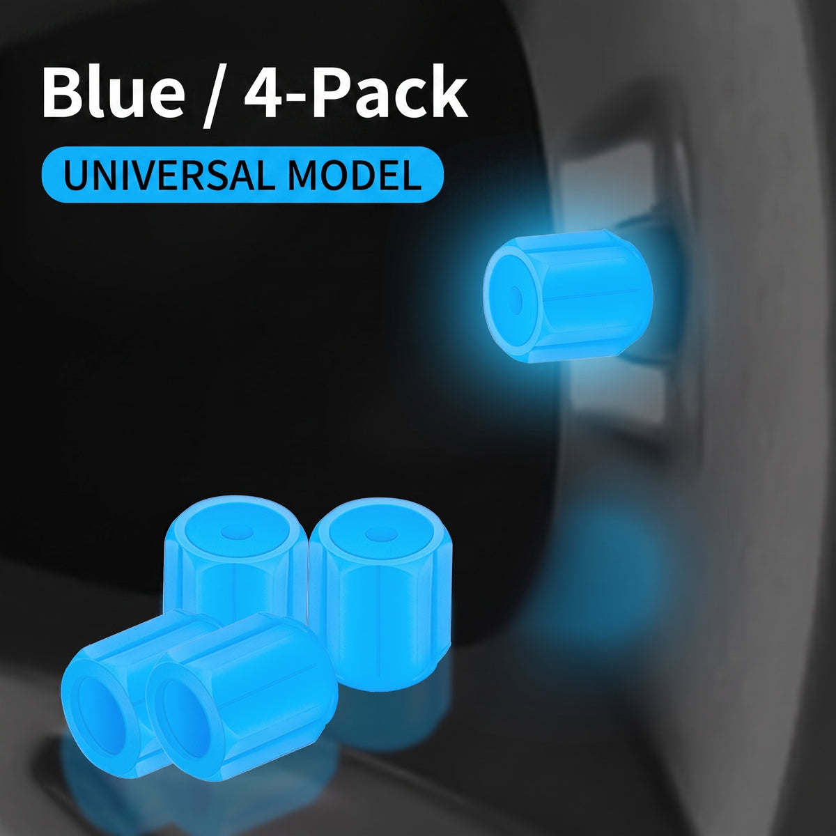 Limited-time 50% off🌟🔩 Luminous Tire Valve Caps