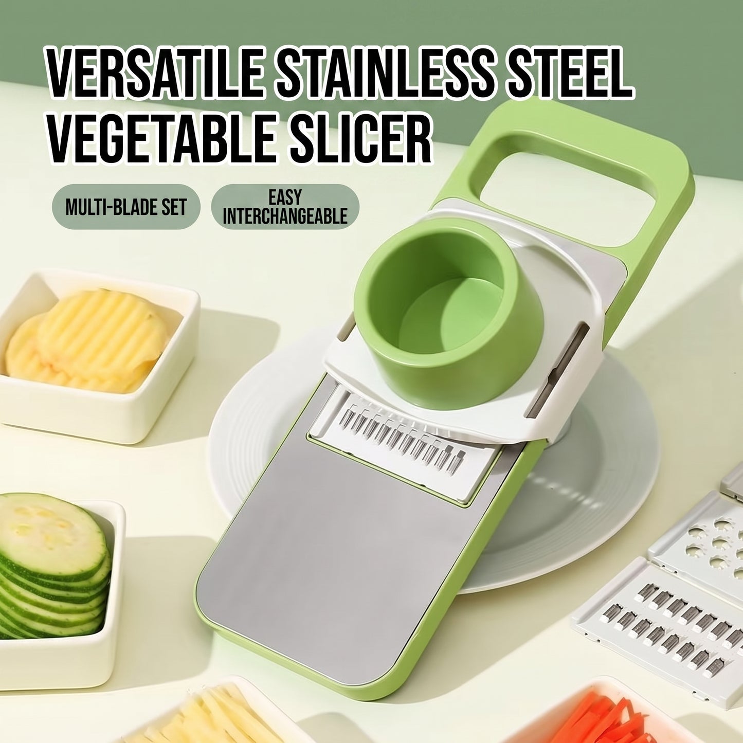 🔥Limited-time 50% off - Multi-functional stainless steel grater