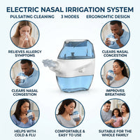 Upgraded Version【Large Capacity】+20Nasal rinse salt