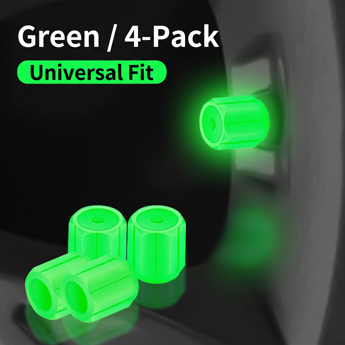 Limited-time 50% off🌟🔩 Luminous Tire Valve Caps