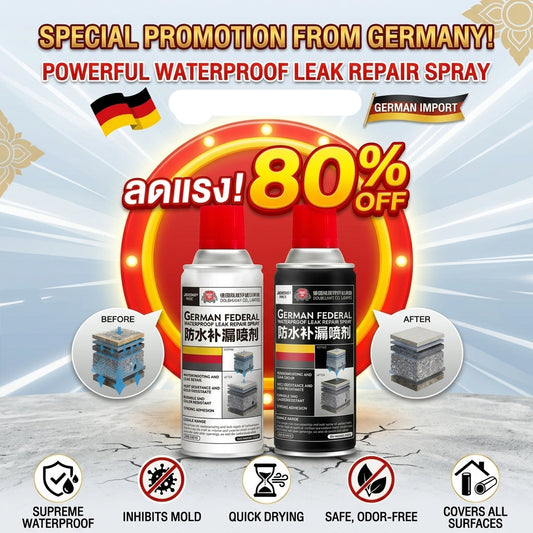 🏠 Roof Waterproofing & Leak Repair Spray | High-Performance Liquid Sealant for Rooftops, Walls, Cracks, Instant Sealing, Weather Resistant Leak Stop Coating