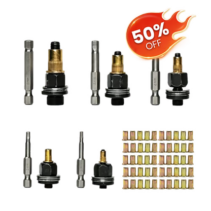 🔥🔥Cross-Border Wholesale Manual Rivet Nut Tool, Dual-Purpose Nut Tool, Manual Rivet Gun M3-M12